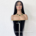38 Inch Long Black Lace Front Wig for Women - Synthetic Heat Resistant Fiber